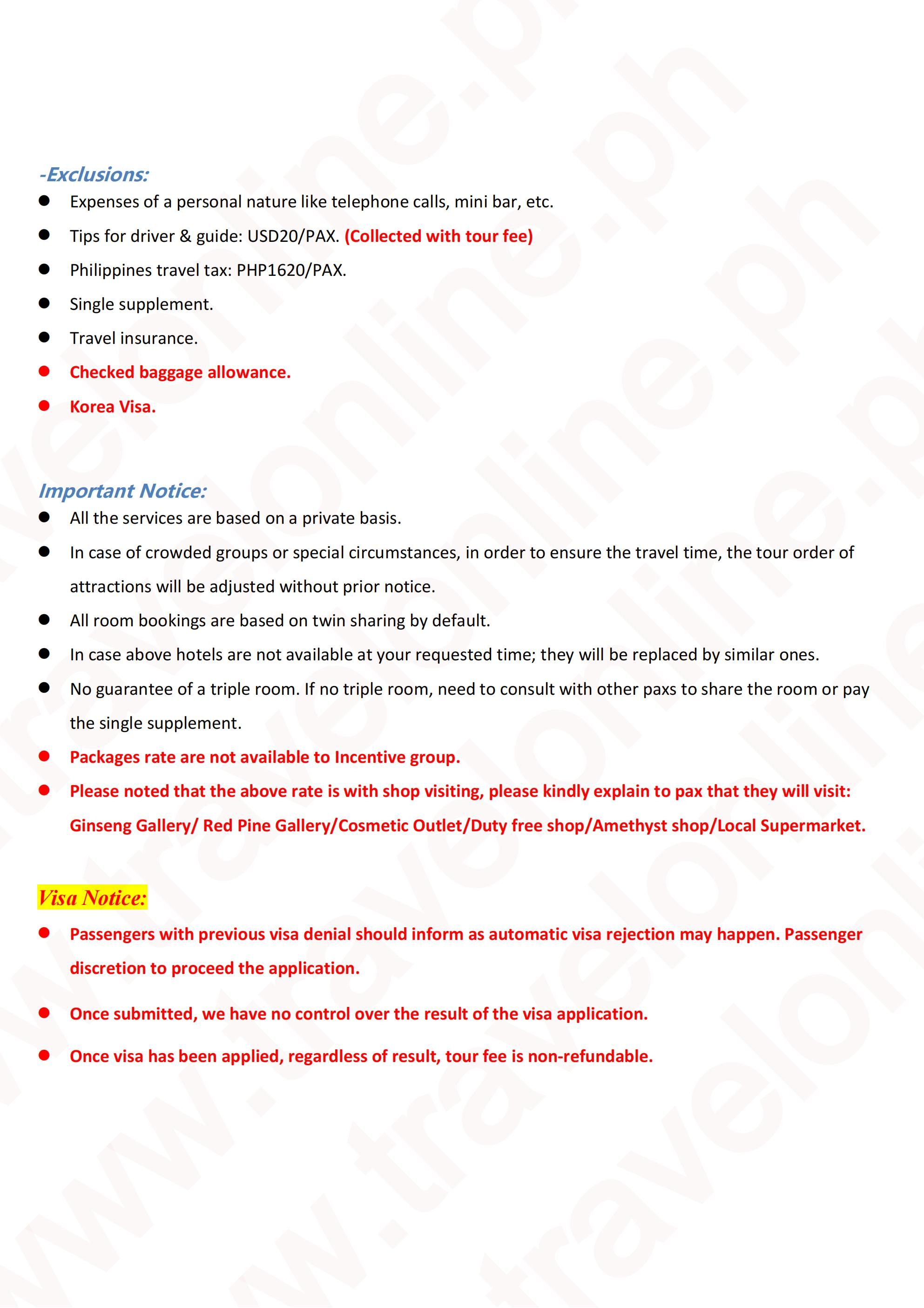 Manila Seoul 6D4N(VIA 5J),2027: AS LOW AS ₱32888/PAX itinerary
