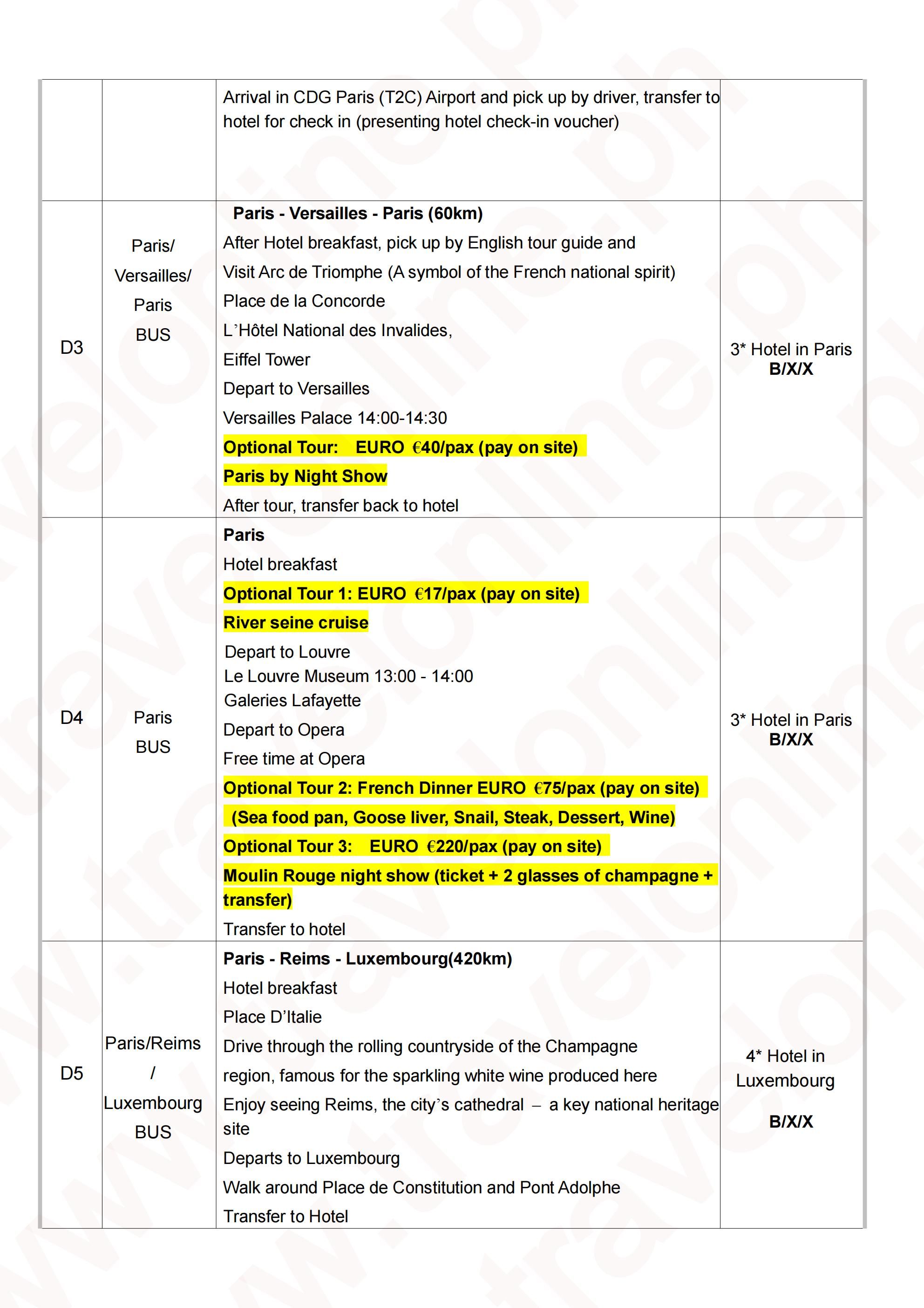 (Easy to Go) West Europe (Via HK/TPE) 11D9N Tour (5-in-1),2026 Out Cebu: AS LOW AS $2988/PAX itinerary