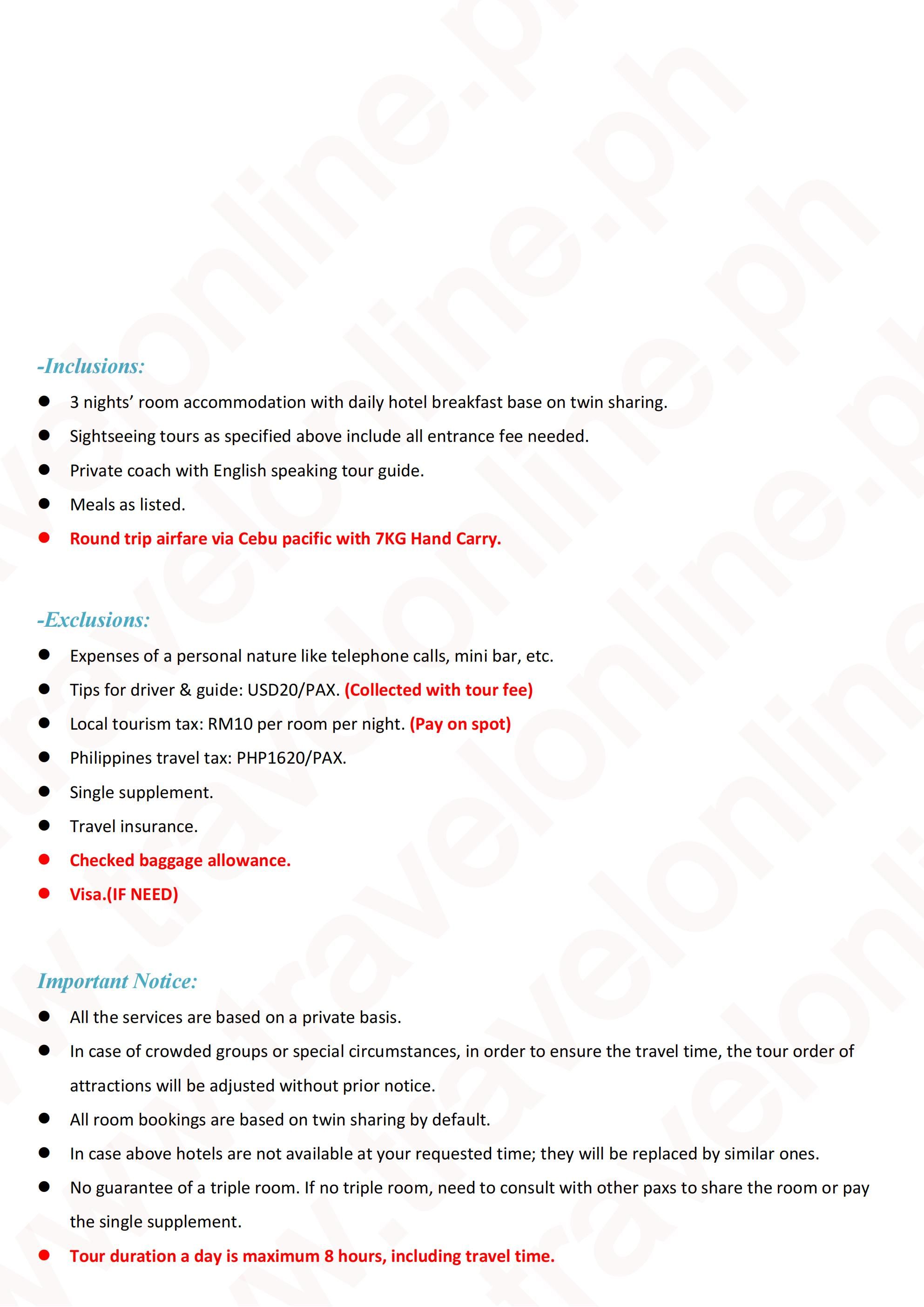 Singapore+Malaysia 5D3N, 2026: AS LOW AS $799/PAX itinerary