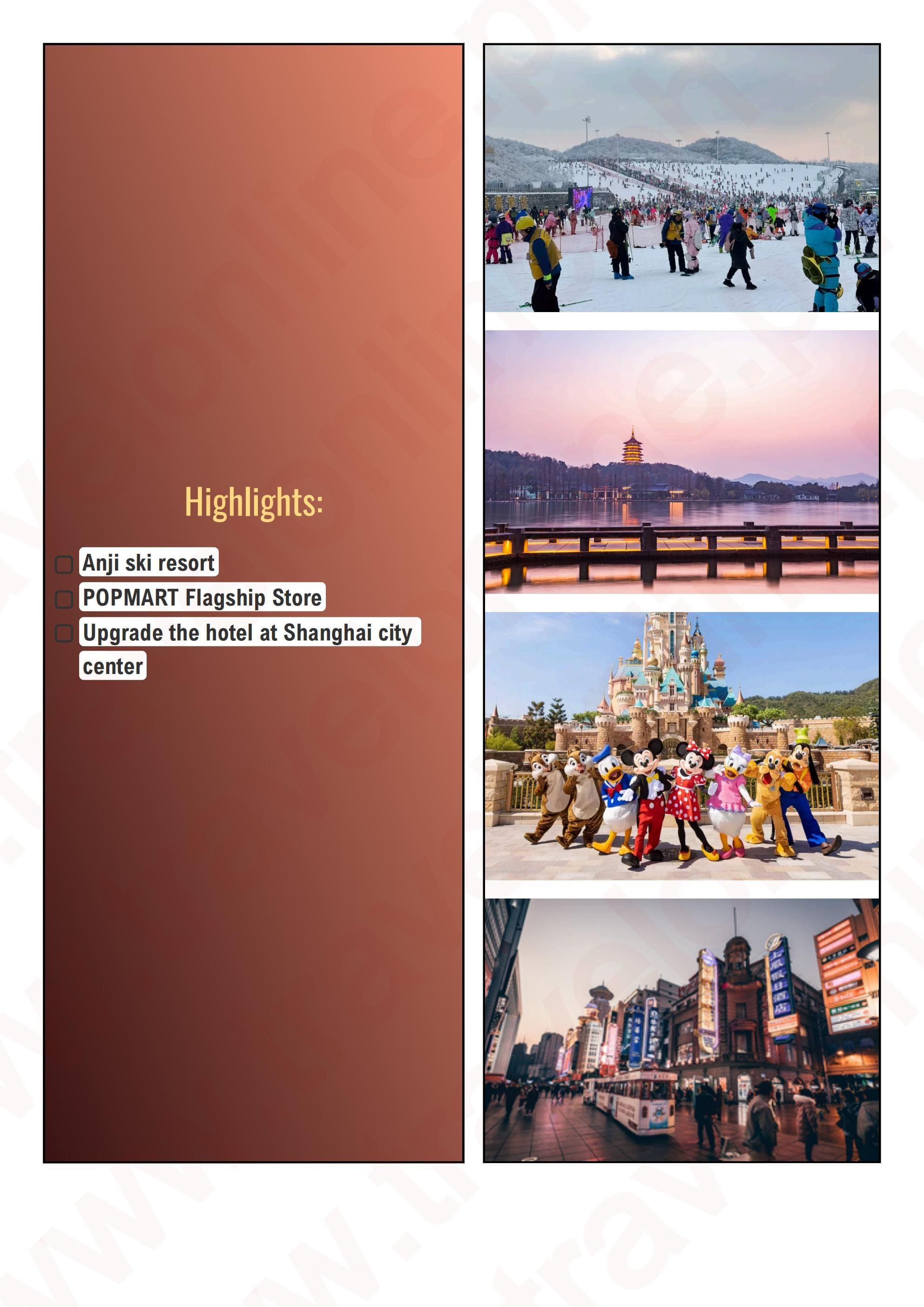 SHANGHAI ANJI CHINA 5 DAYS 4 NIGHTS ALL IN JOINER GROUP TOUR PACKAGE FROM MANILA PHILIPPINES - AS LOW AS: $569/PAX - TRAVELONLINE itinerary