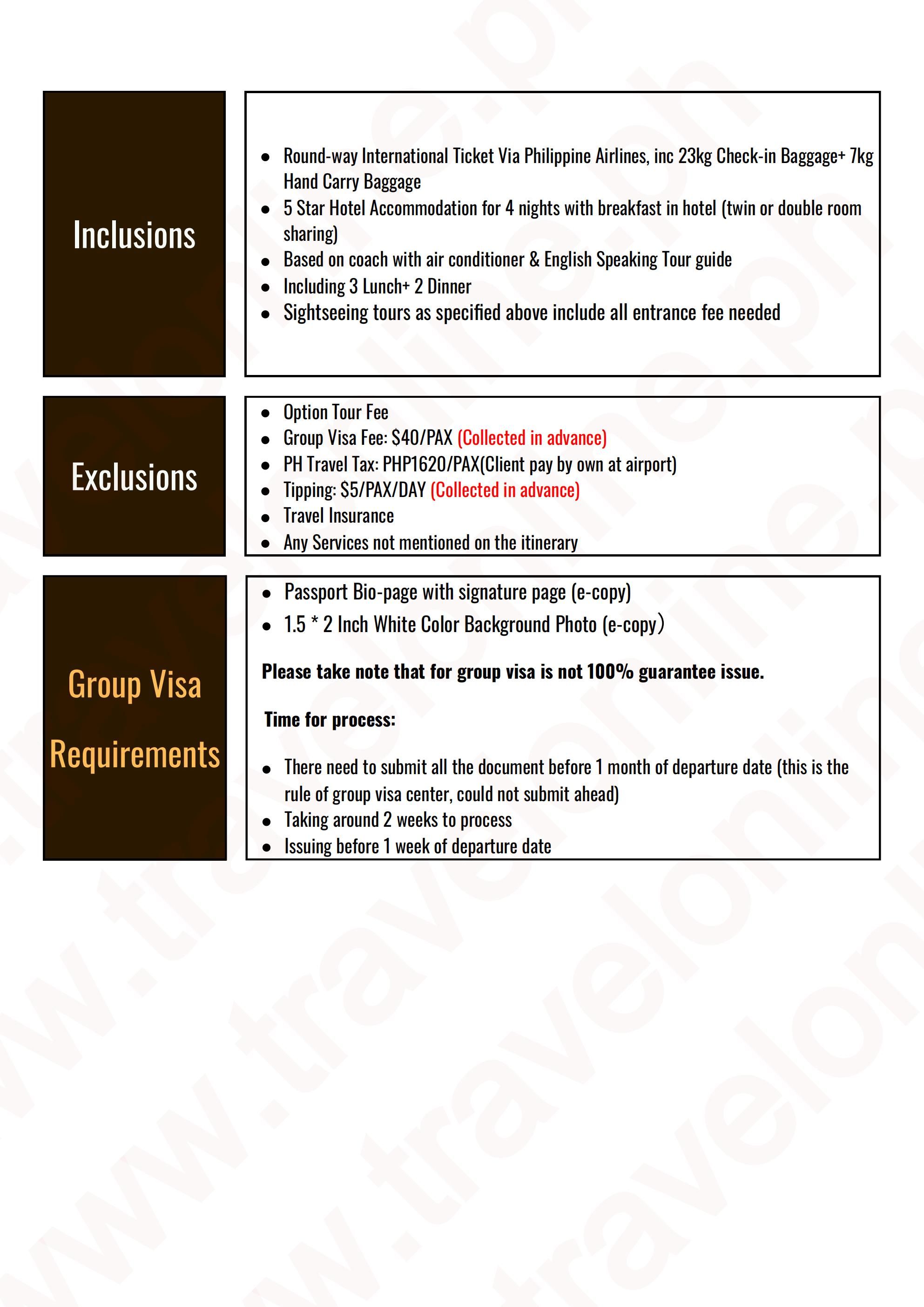SHANGHAI ANJI CHINA 5 DAYS 4 NIGHTS ALL IN JOINER GROUP TOUR PACKAGE FROM MANILA PHILIPPINES - AS LOW AS: $569/PAX - TRAVELONLINE itinerary